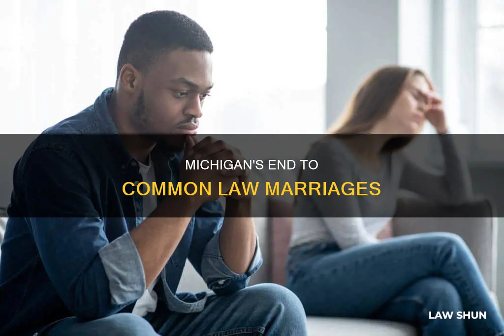 when did mi end common law marriages