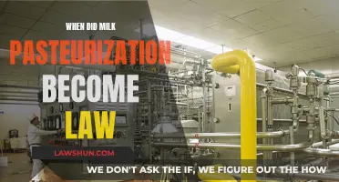 The History of Milk Pasteurization: A Mandatory Law