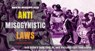 Mississippi's Shift: When Anti-Misogynistic Laws Were Finally Lifted