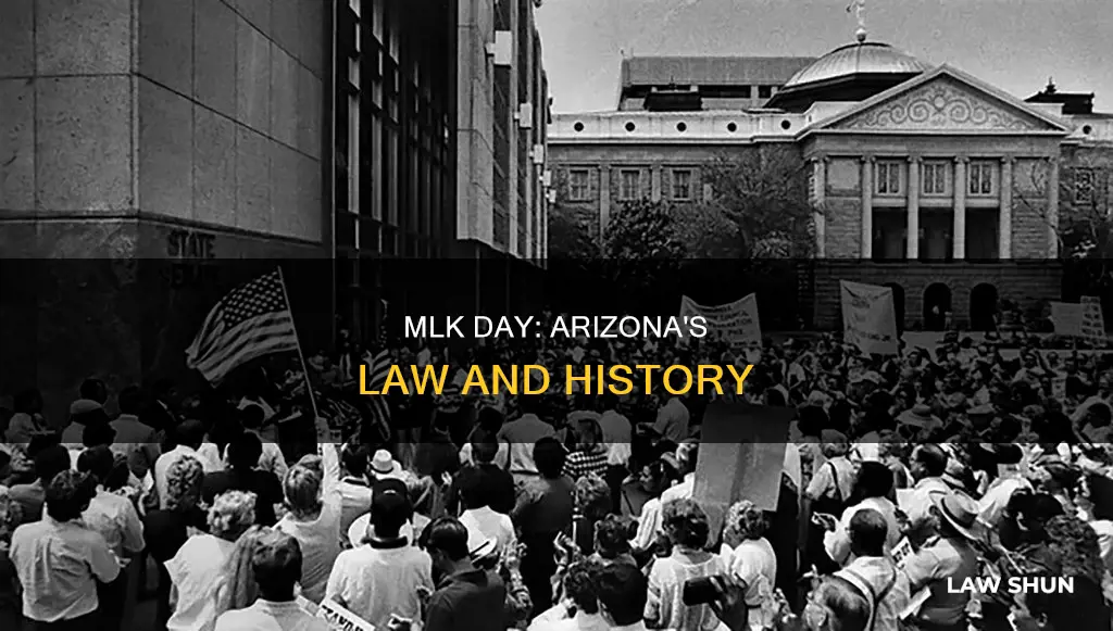 when did mlk day become law in az