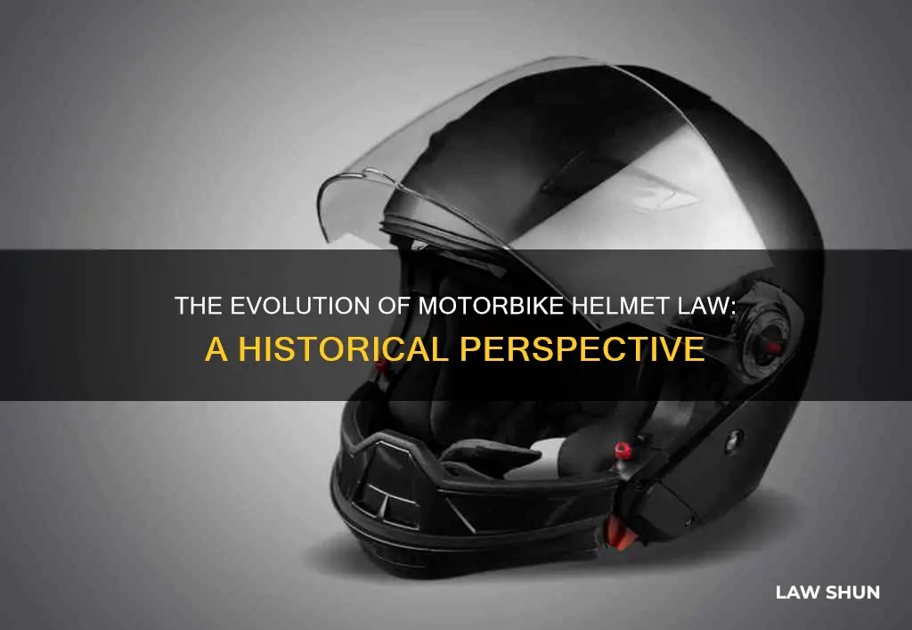 when did motorbike helmets become law