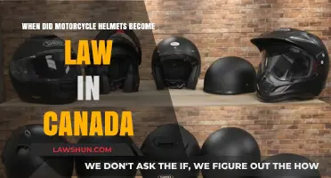 Helmet Laws in Canada: When Did They Start?
