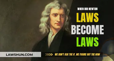 How Newton's Laws Became Laws of Nature