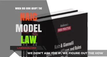 Ohio's Adoption of the NAIC Model Law: A Historical Overview