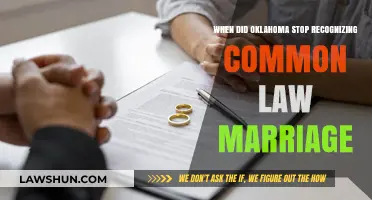Oklahoma's Common Law Marriage Recognition: When Did It End?