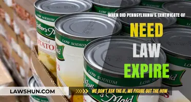 Pennsylvania's Certificate of Need Law Expiration: A Timeline Overview