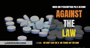 Prescription Pills: The Criminalization Story