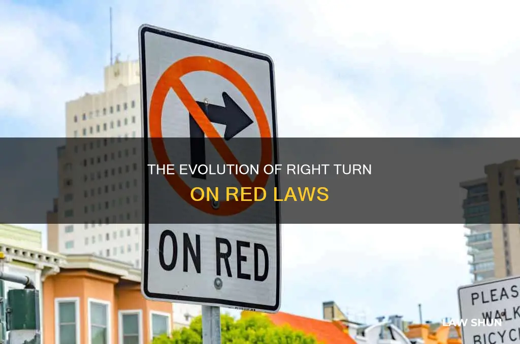 when did right turn on red become law