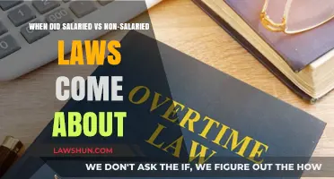 Evolution of Salaried vs Non-Salaried Laws: A Historical Overview