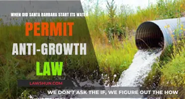 Santa Barbara's Anti-Growth Water Permit Law: Origins and Impact