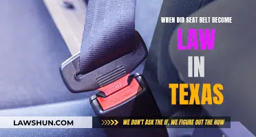 Texas Seat Belt Law: A Historical Overview