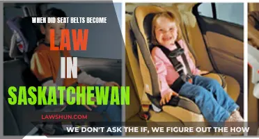 Saskatchewan's Seat Belt Law: When Did It Come Into Force?