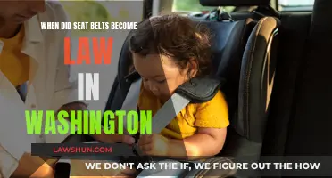 Washington's Seat Belt Law: A Historical Overview