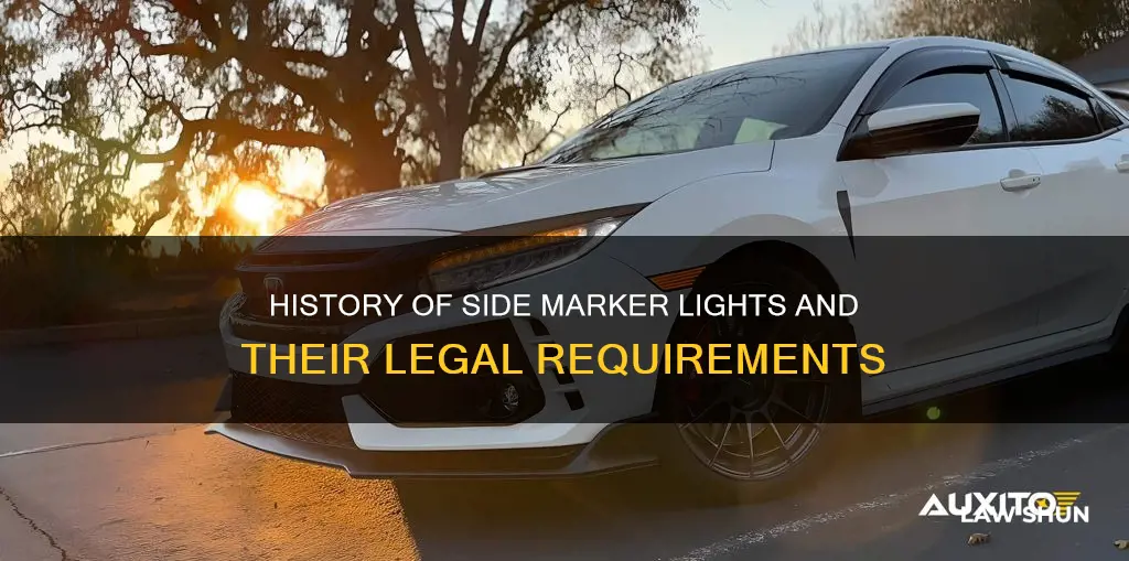 when did side marker lights become law