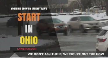 Ohio's Snow Emergency Laws: Origins and Historical Implementation Timeline