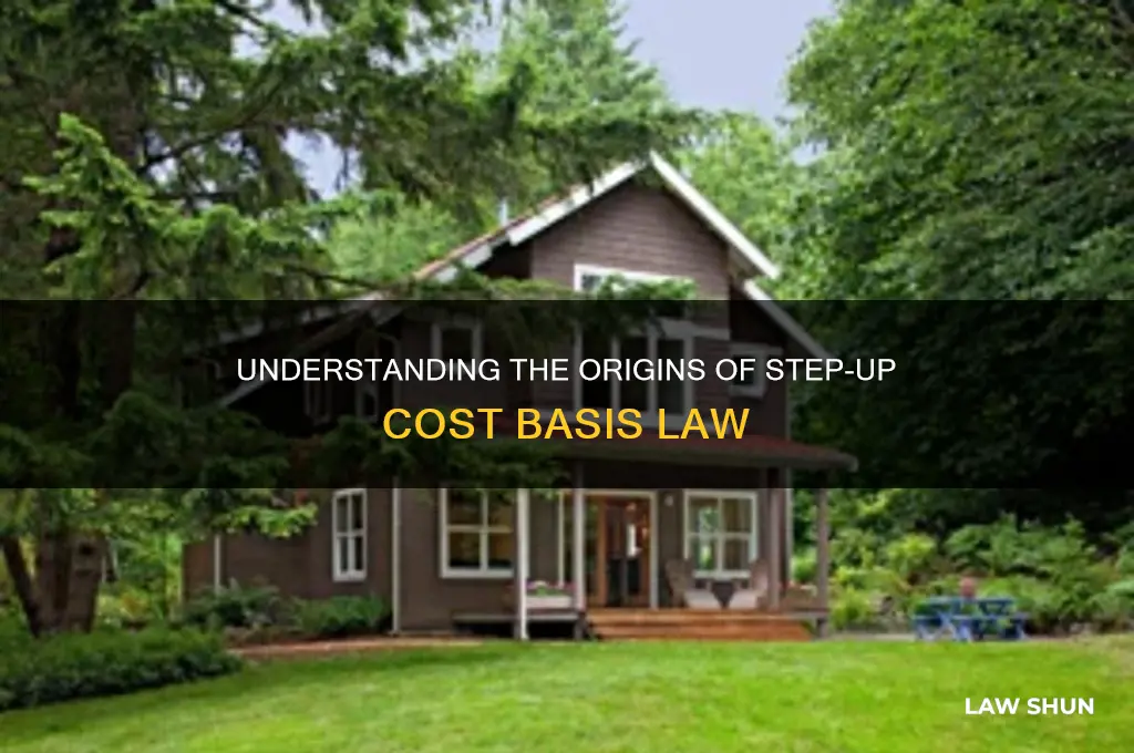 when did step up cost basis law come up