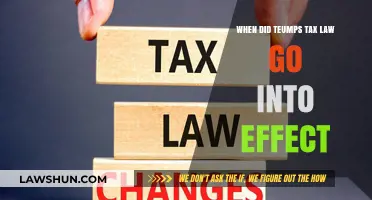 Trump's Tax Law: Effective Since When?