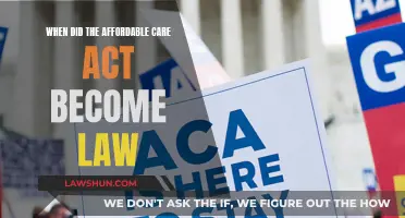 Affordable Care Act: Law Implementation and History