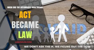 The Affordable Care Act: When Did It Become Law?