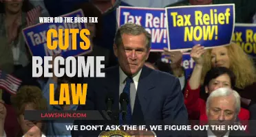 Bush Tax Cuts: The Law's Timeline and Impact