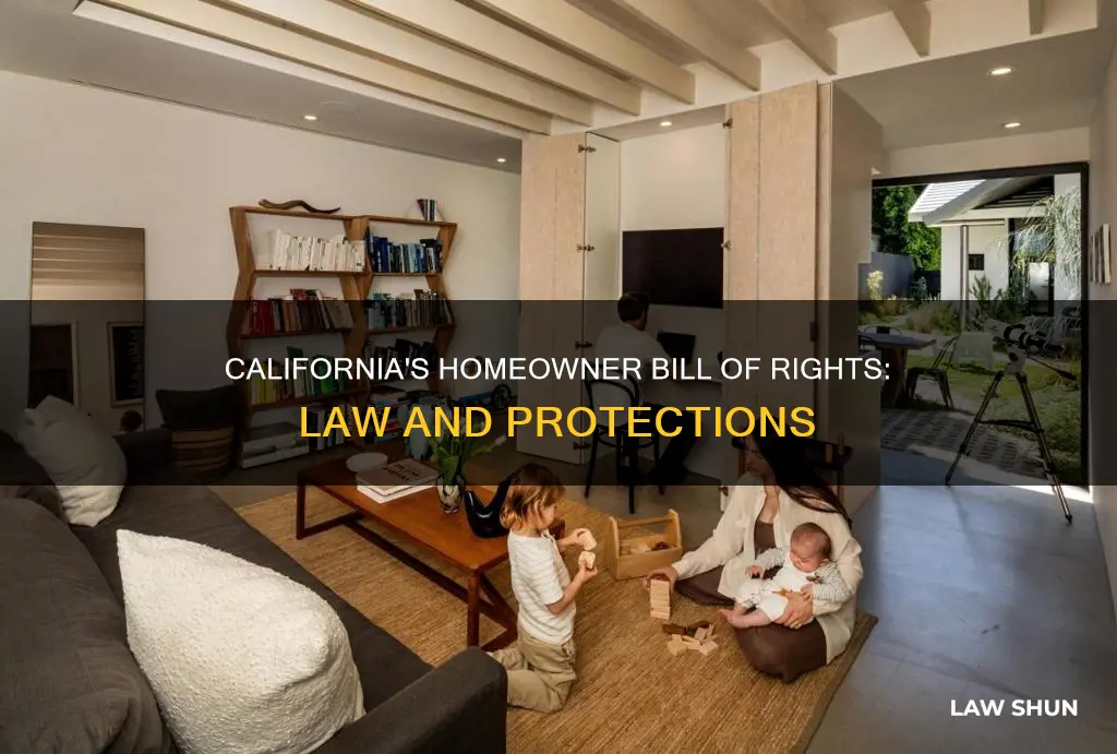 when did the california homeowner bill of rights become law