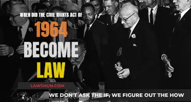 Civil Rights Act: A Landmark Law in 1964