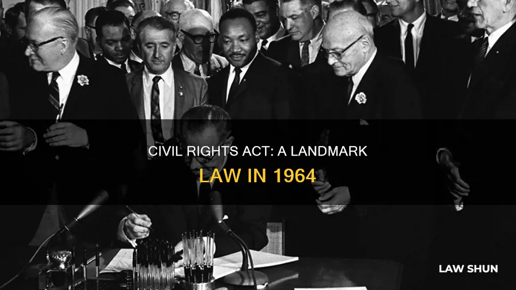 when did the civil rights act of 1964 become law