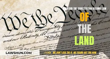 The Constitution: From Document to Law of the Land