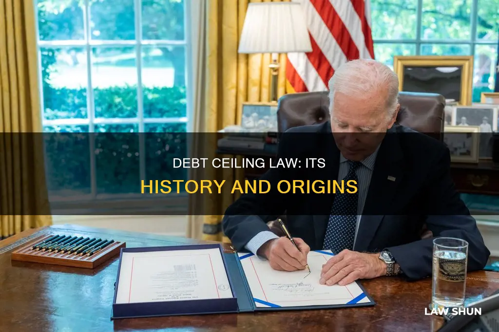 when did the debt ceiling become law