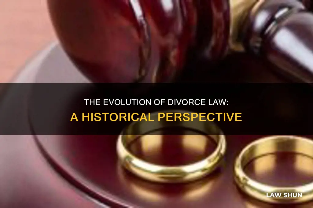 when did the divorce law come in