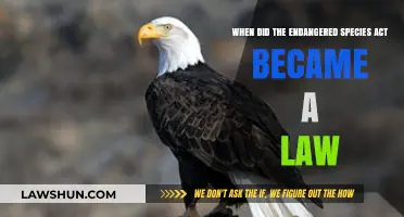 The Endangered Species Act: A Landmark Law's Journey to Enactment