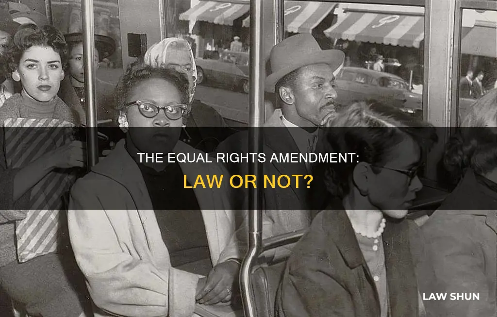 when did the equal rights amendment become law