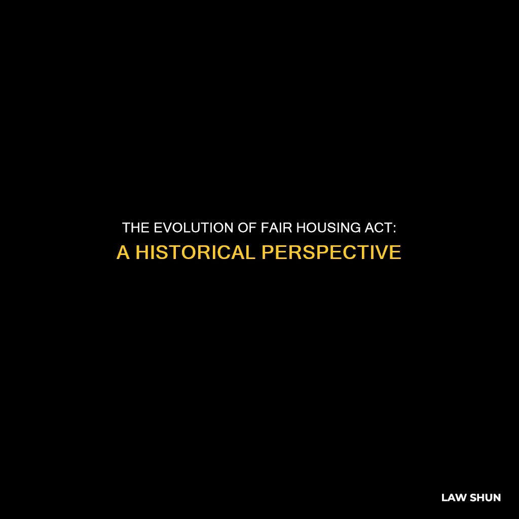 when did the fair housing act become law
