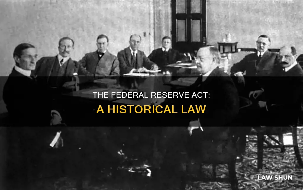 when did the federal reserve act become law