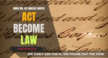 Habeas Corpus Act: A Historical Law Overview