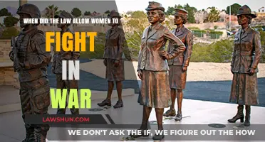 Women in Combat: When Did the Law Allow Their Service?