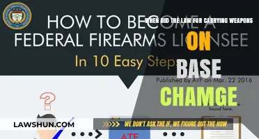 When Did Base Weapon Carry Laws Change? A Historical Overview
