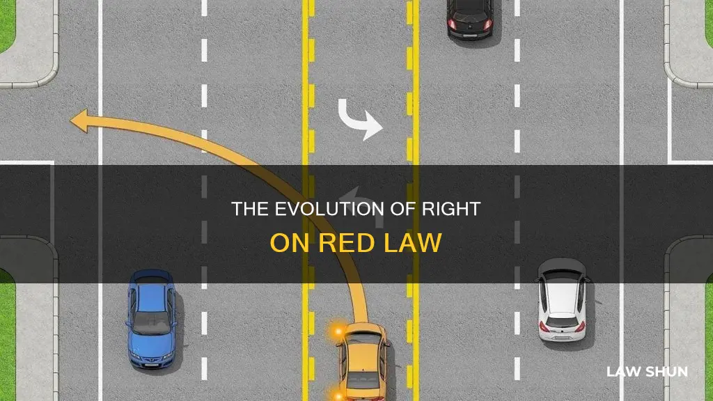 when did the right on red law become effective