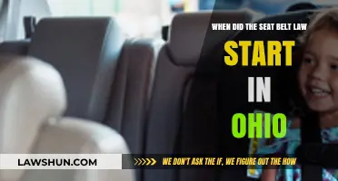 Ohio's Seat Belt Law: A Historical Overview of Its Inception
