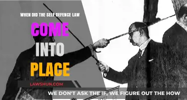 Tracing the Origins of Self-Defense Laws: A Historical Overview