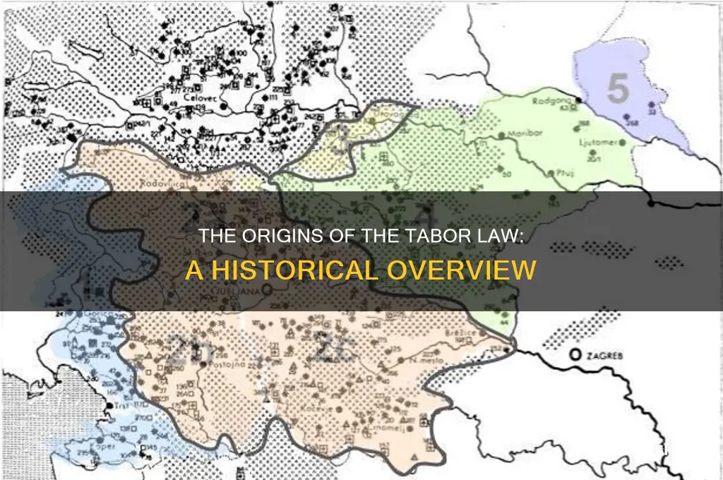 when did the tabor law come into existence