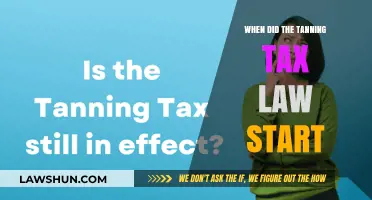 Tanning Tax Law: When Did It Start?