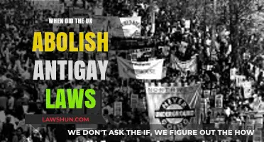 Britain's Long Journey to Equality: Abolishing Anti-Gay Laws