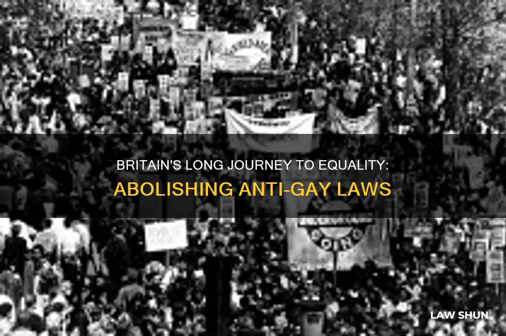 when did the uk abolish antigay laws