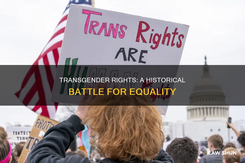 when did transgender laws become an issue