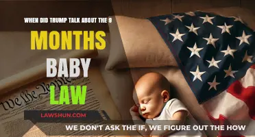 Trump's Controversial 9-Month Baby Law Remarks: Timeline and Context