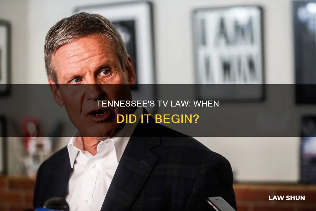 when did tvs become a law in tennessee