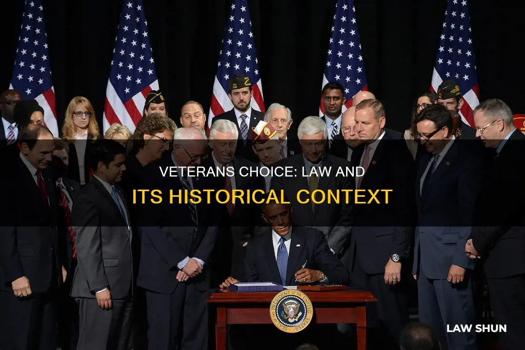 when did veterans choice become law