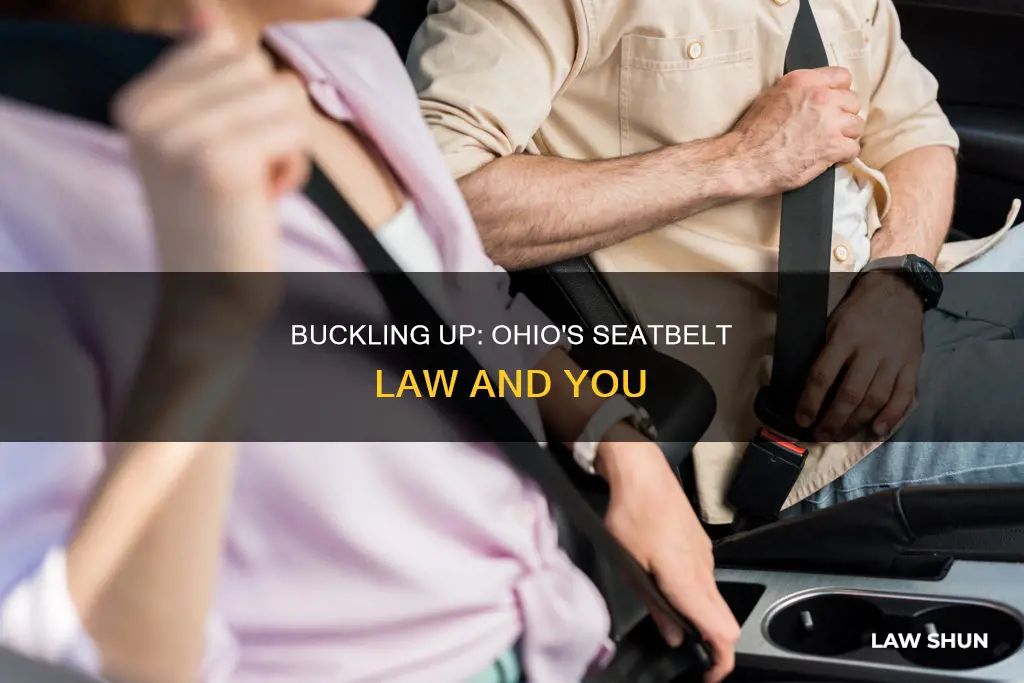 when did wearing a seatbelt become a law in ohio