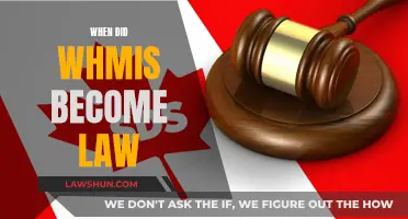 Evolution of WHMIS: From Idea to Law